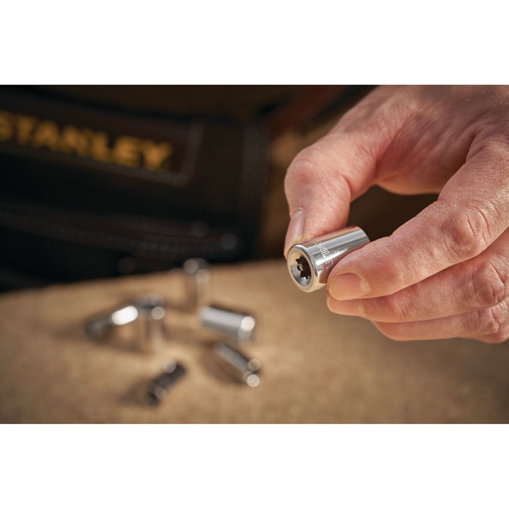 Douille 1/4’’ 6 pans 12 mm - STMT86109-0 - STANLEY