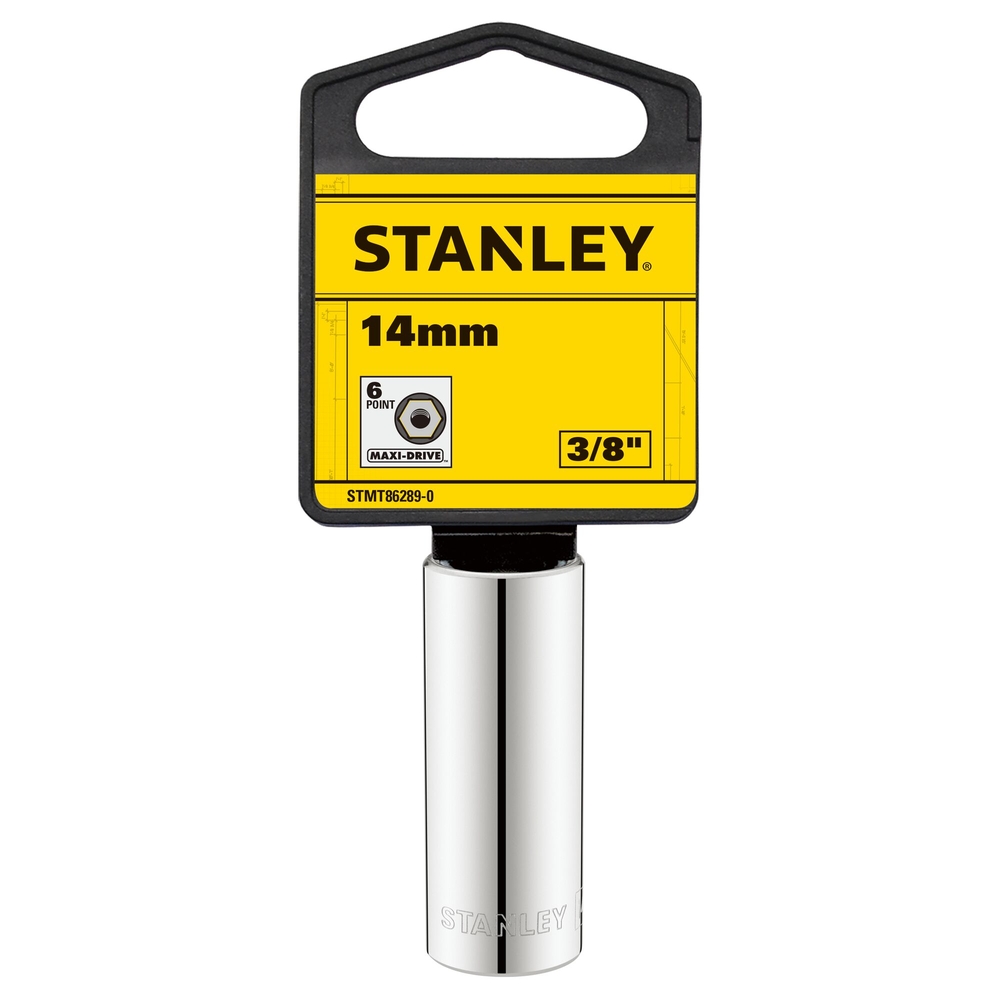 Douille longue 1/4’’ 6 pans 14 mm - STMT86289-0 - STANLEY