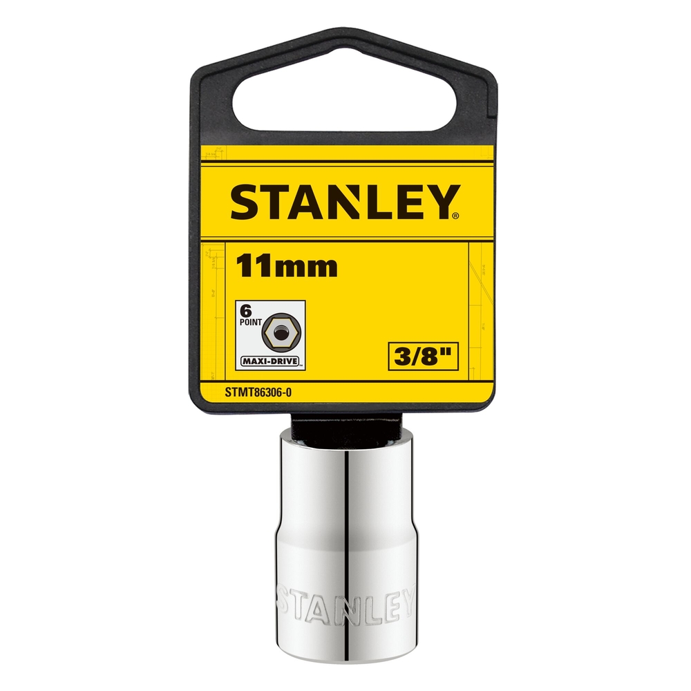 Douille 3/8’’ 6 pans 11 mm - STMT86306-0 - STANLEY