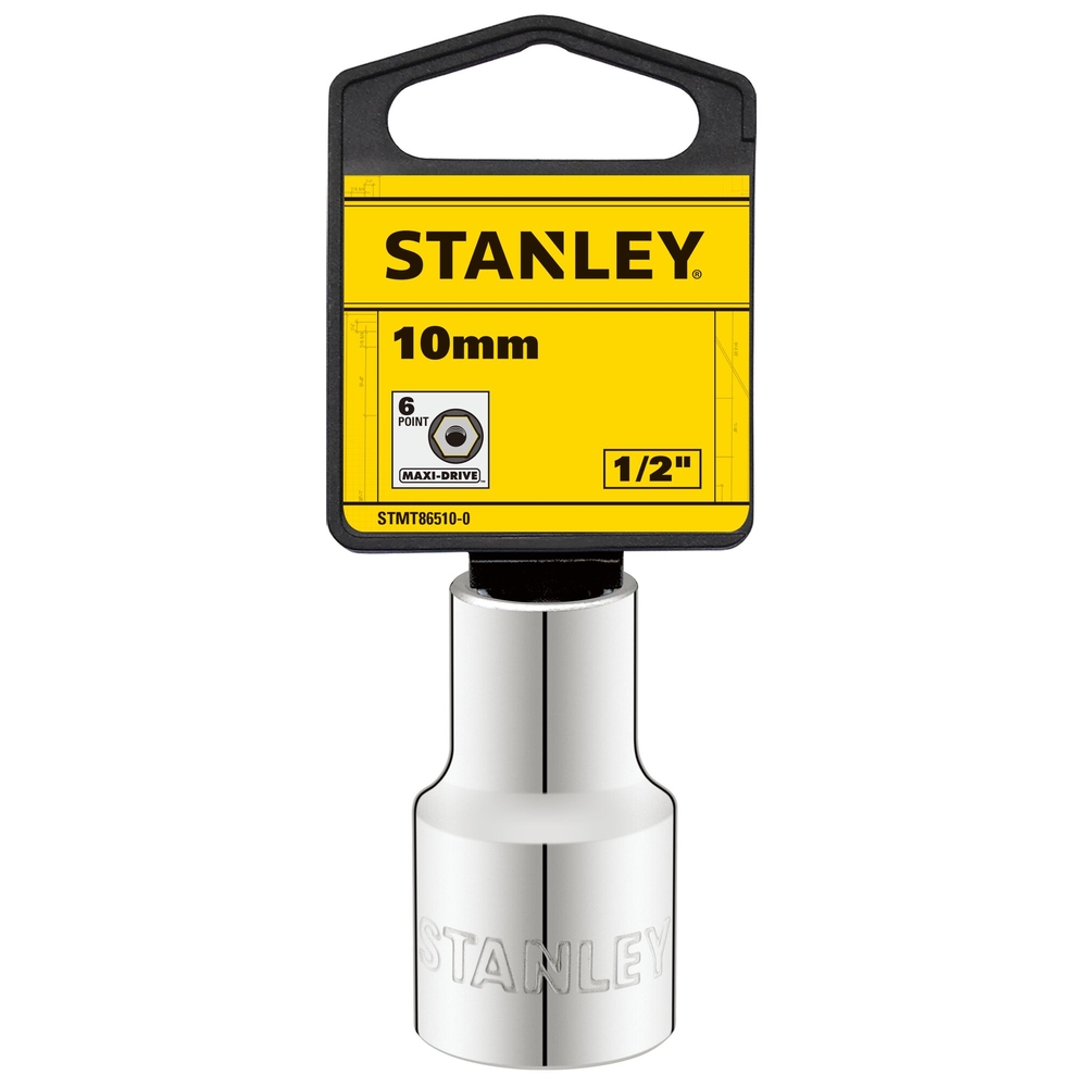 Douille 1/2’’ 6 pans 10 mm - STMT86510-0 - STANLEY