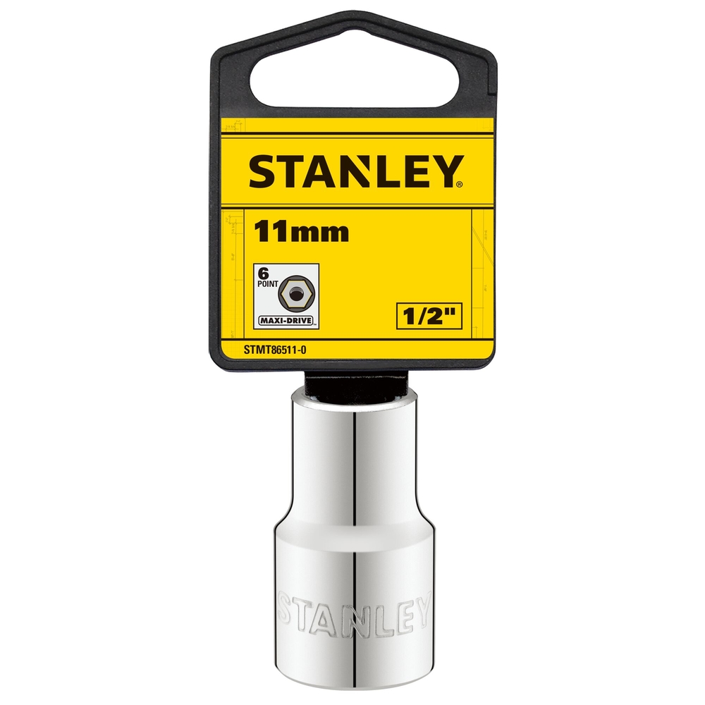 Douille 1/2’’ 6 pans 11 mm - STMT86511-0 - STANLEY