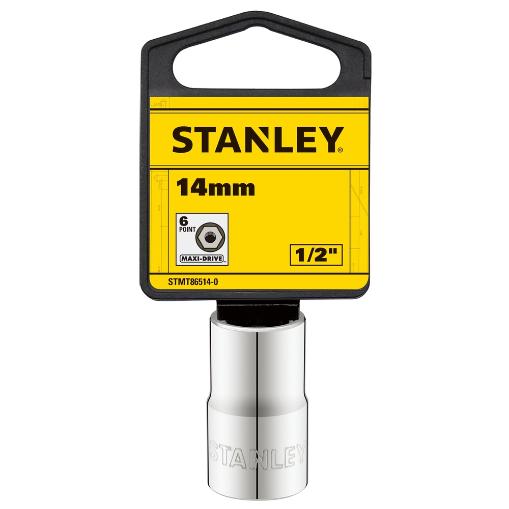 Douille 1/2’’ 6 pans 14 mm - STMT86514-0 - STANLEY