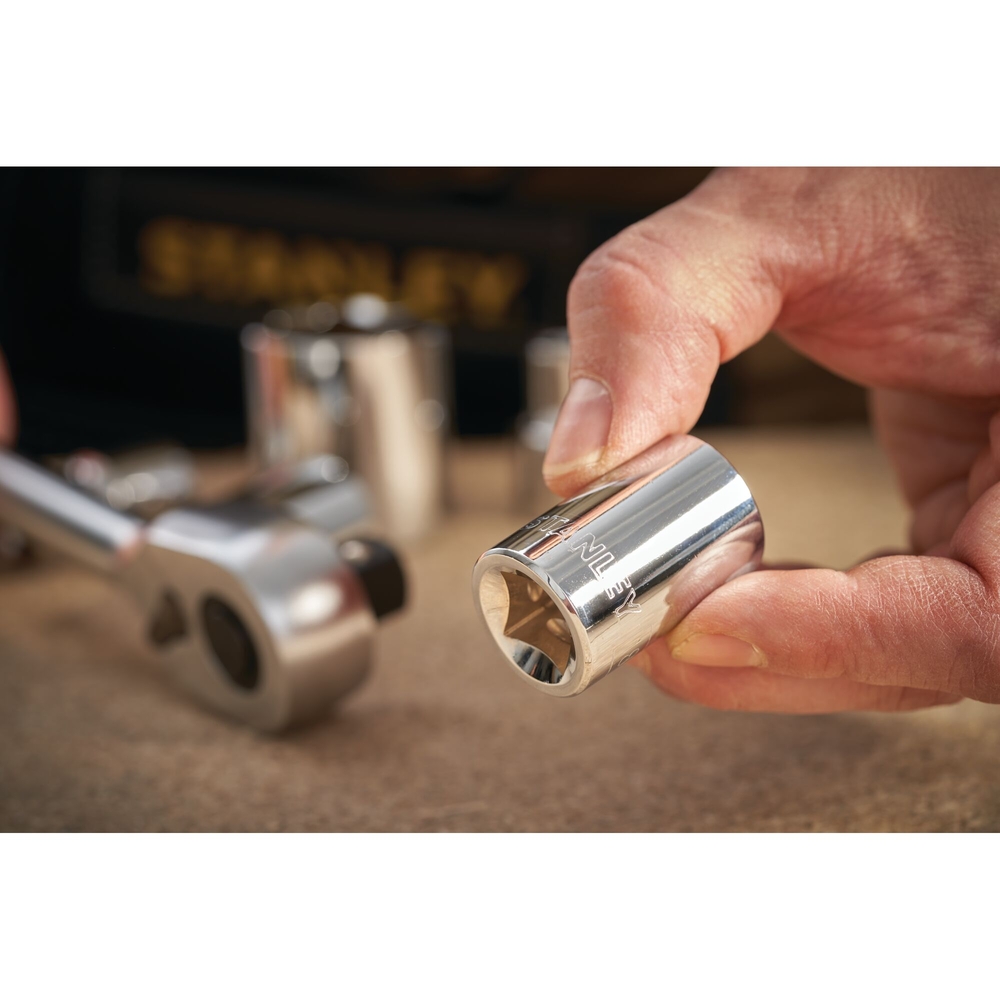 Douille 1/2’’ 6 pans 19 mm - STMT86519-0 - STANLEY