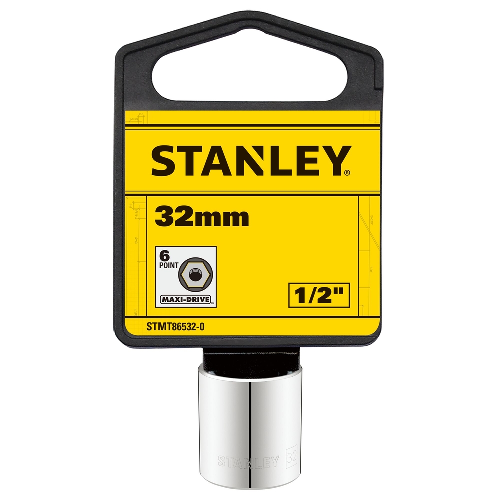 Douille 1/2’’ 6 pans 32 mm - STMT86532-0 - STANLEY