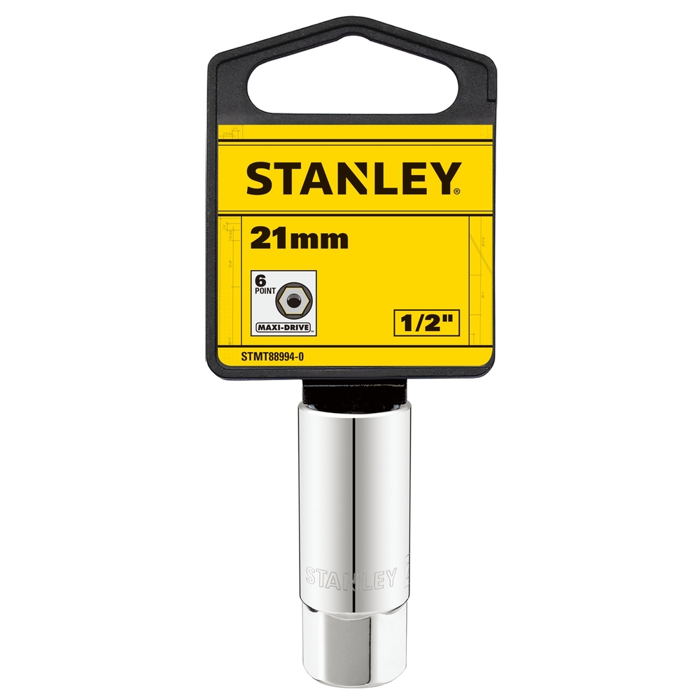 Douille 1/2’’ pour bougie de 21 mm - STMT88994-0 - STANLEY