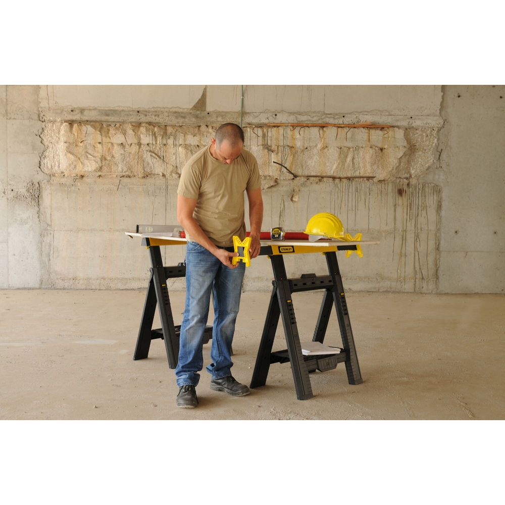 Tréteaux pliables télescopiques - lot de 2 pièces - STST1-70559 - STANLEY