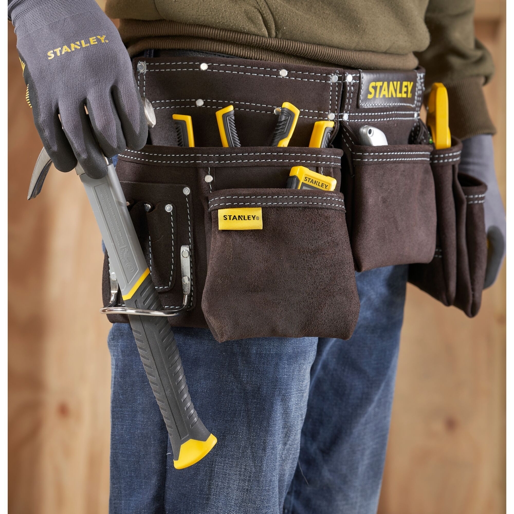 Porte-outils cuir double ceinture - STST1-80113 - STANLEY