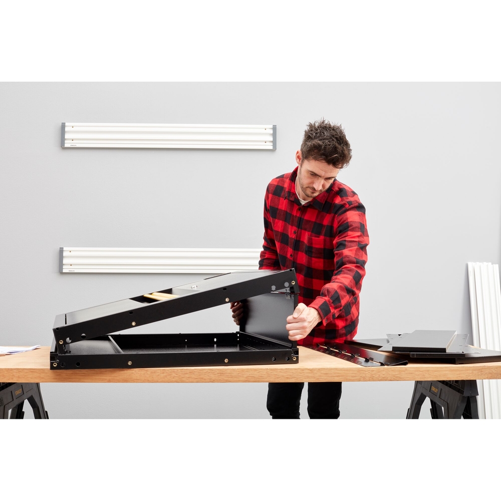 Armoire murale 2 portes facile à monter 76 cm - STST97598-1 - STANLEY