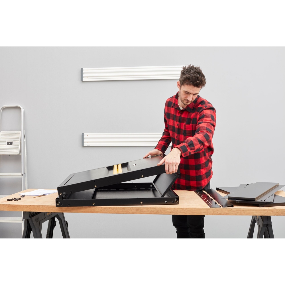 Armoire murale 2 portes facile à monter 76 cm - STST97598-1 - STANLEY