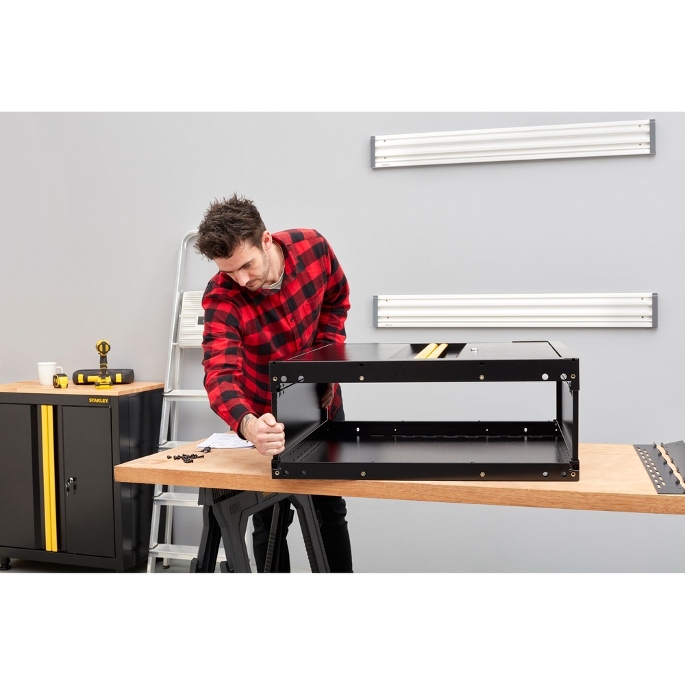 Armoire murale 2 portes facile à monter 76 cm - STST97598-1 - STANLEY