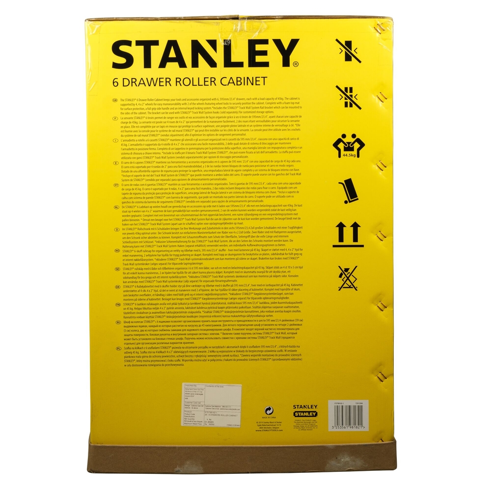 Servante 6 tiroirs - 660 mm - STST98182-1 - STANLEY