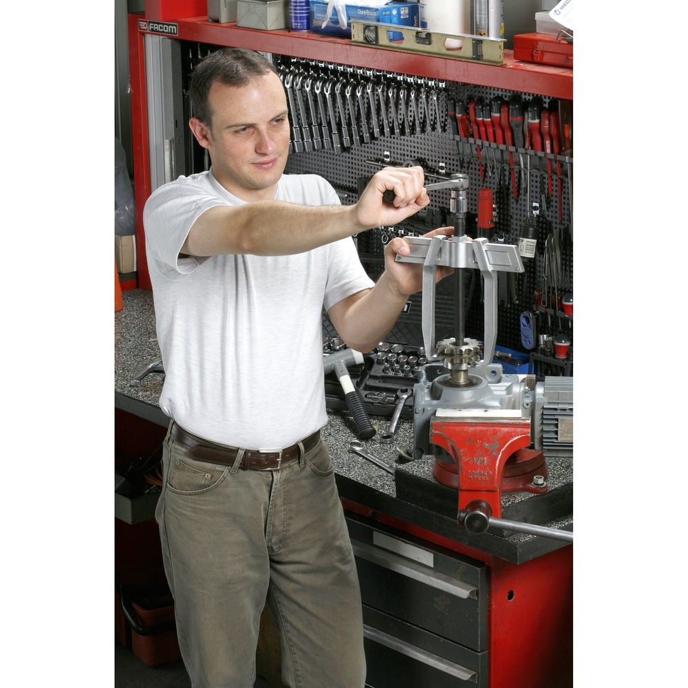 Extracteur 2 griffes coulissantes 4t intér 127-222mm extér 86-203mm - FACOM - U.232-210