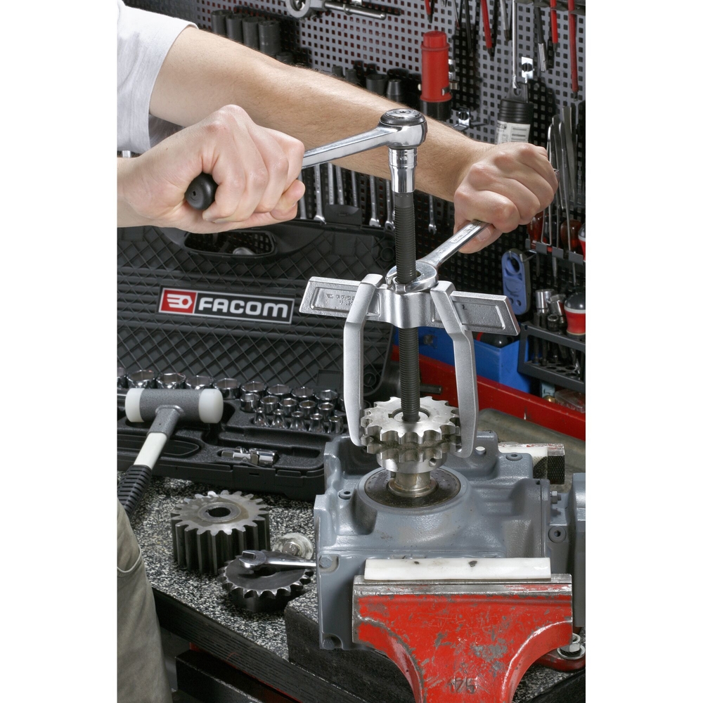 Extracteur 2 griffes coulissantes 15t intér 65-90mm extér 30-60mm - FACOM - U.232-65