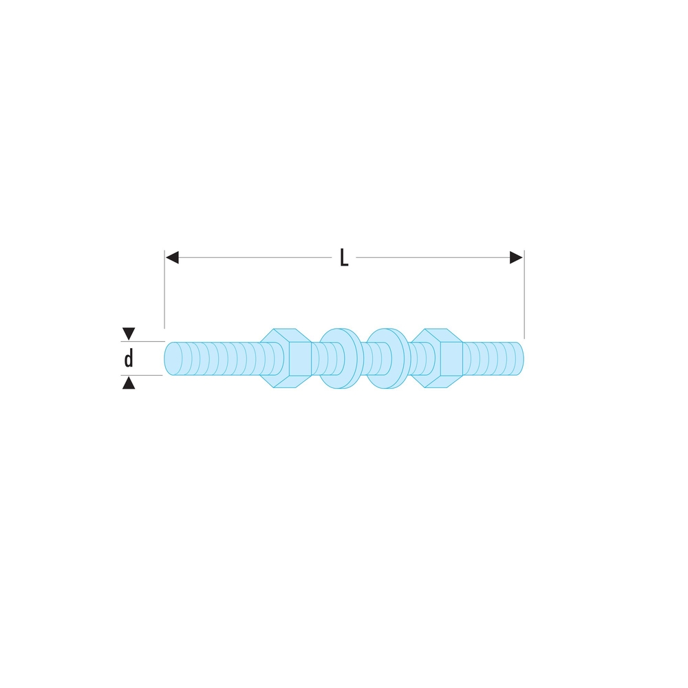Tirants de rechange M8x1,25mm pour potence U.23K1A - FACOM - U.23K1A-03