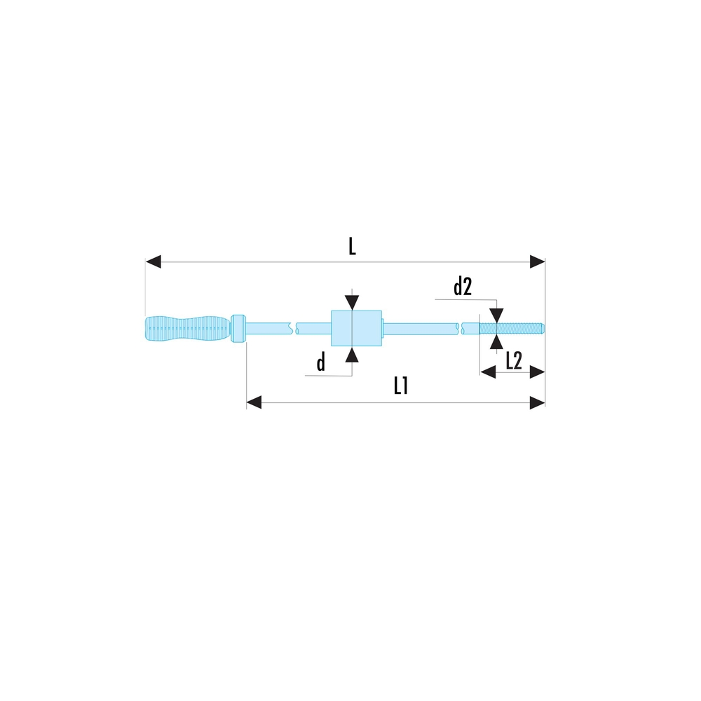 Masse à inertie 200 g - FACOM - U.49L