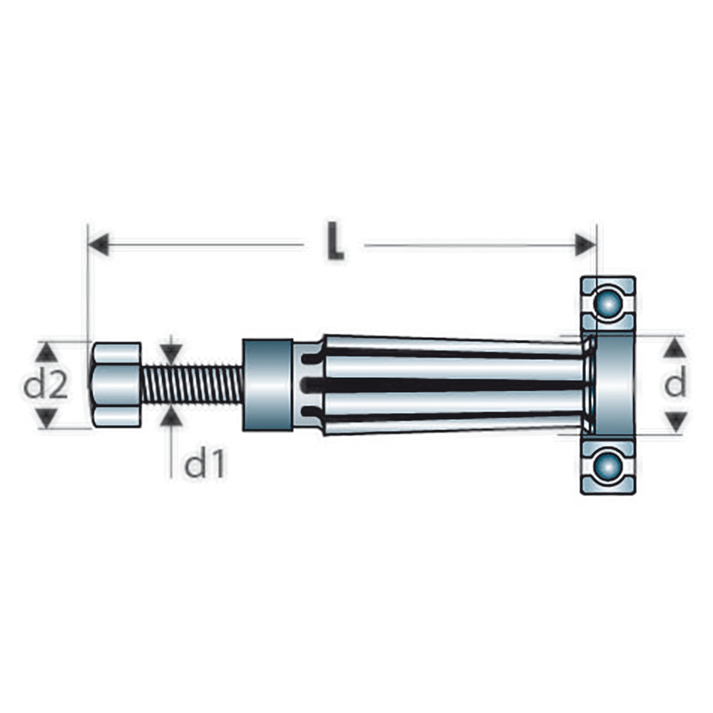 Pince prise intérieure Ø6 à 8mm - FACOM - U.49P1