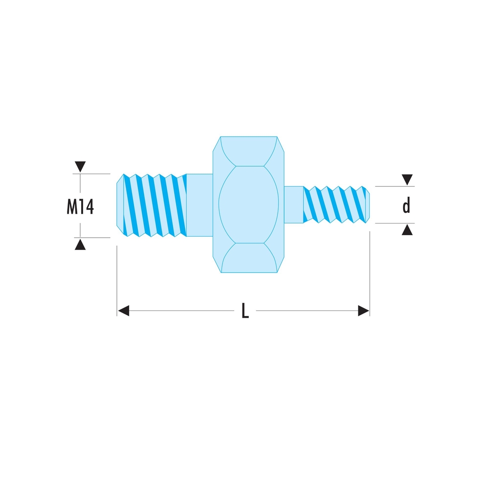 Embout fileté -Ø10mm - FACOM - U.53E10