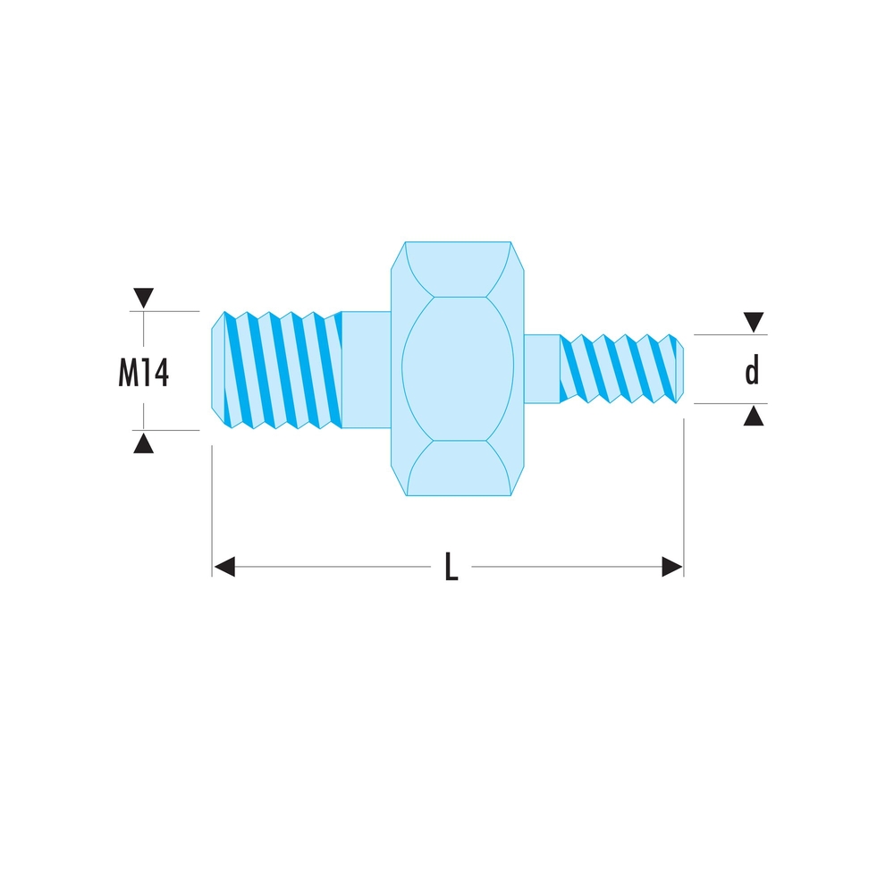 Embout fileté Ø12mm - FACOM - U.53E12