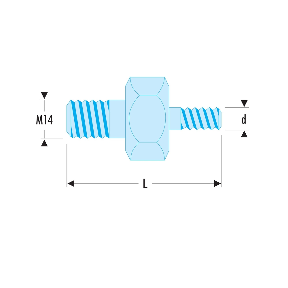 Embout fileté Ø5mm - FACOM - U.53E5