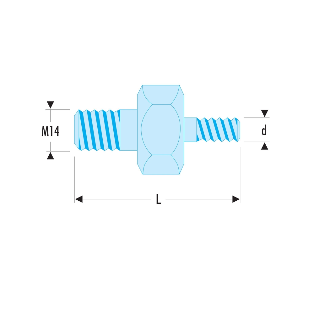 Embout fileté Ø6mm - FACOM - U.53E6