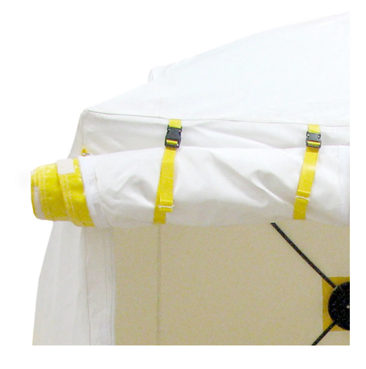 TENTE DE CHANTIER 180 x 180 x 200 cm MONTAGE RAPIDE TROTEC - HAUTEUR 2 M - 180KE 