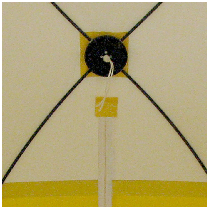 TENTE DE CHANTIER 210 x 210 x 200 cm MONTAGE RAPIDE TROTEC - HAUTEUR 2 M - 210KE 