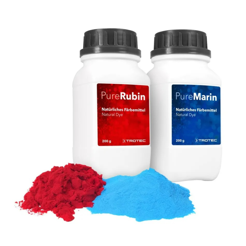 Colorant traceur naturel rouge PureRubin 200g TROTEC - 3510012051