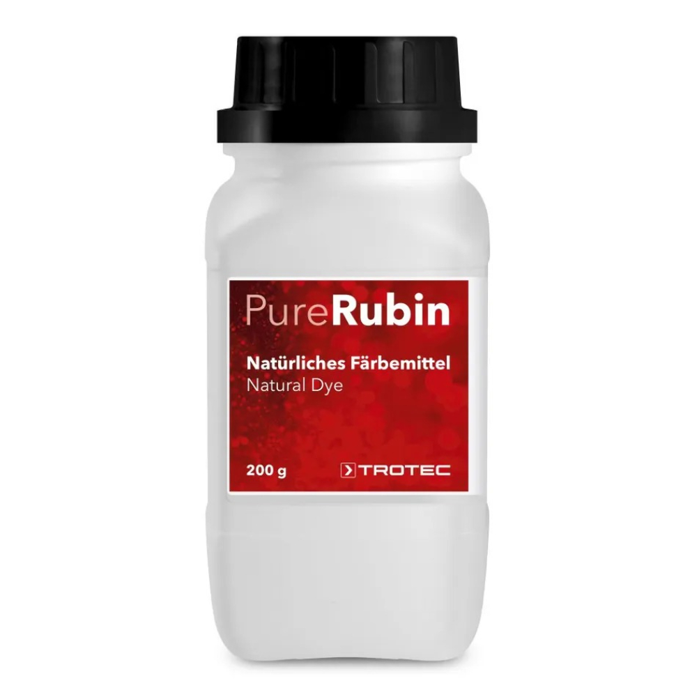 Colorant traceur naturel rouge PureRubin 200g TROTEC - 3510012051
