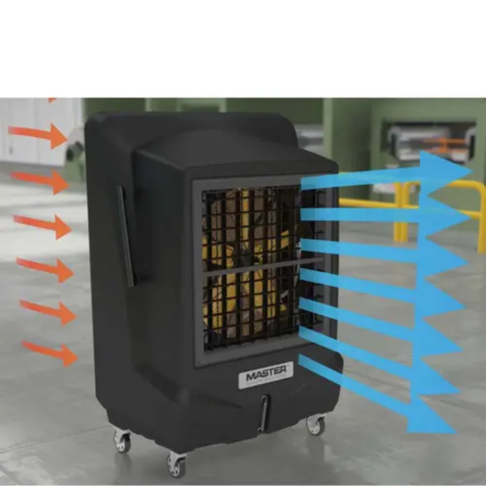 Rafraîchisseur d'air par évaporation mobile SOVELOR BC341