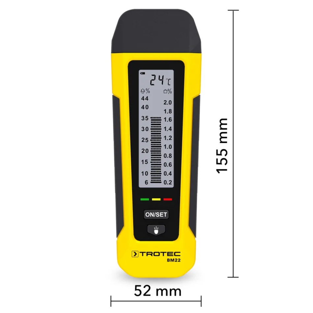 Testeur d'humidité - TROTEC - BM 22