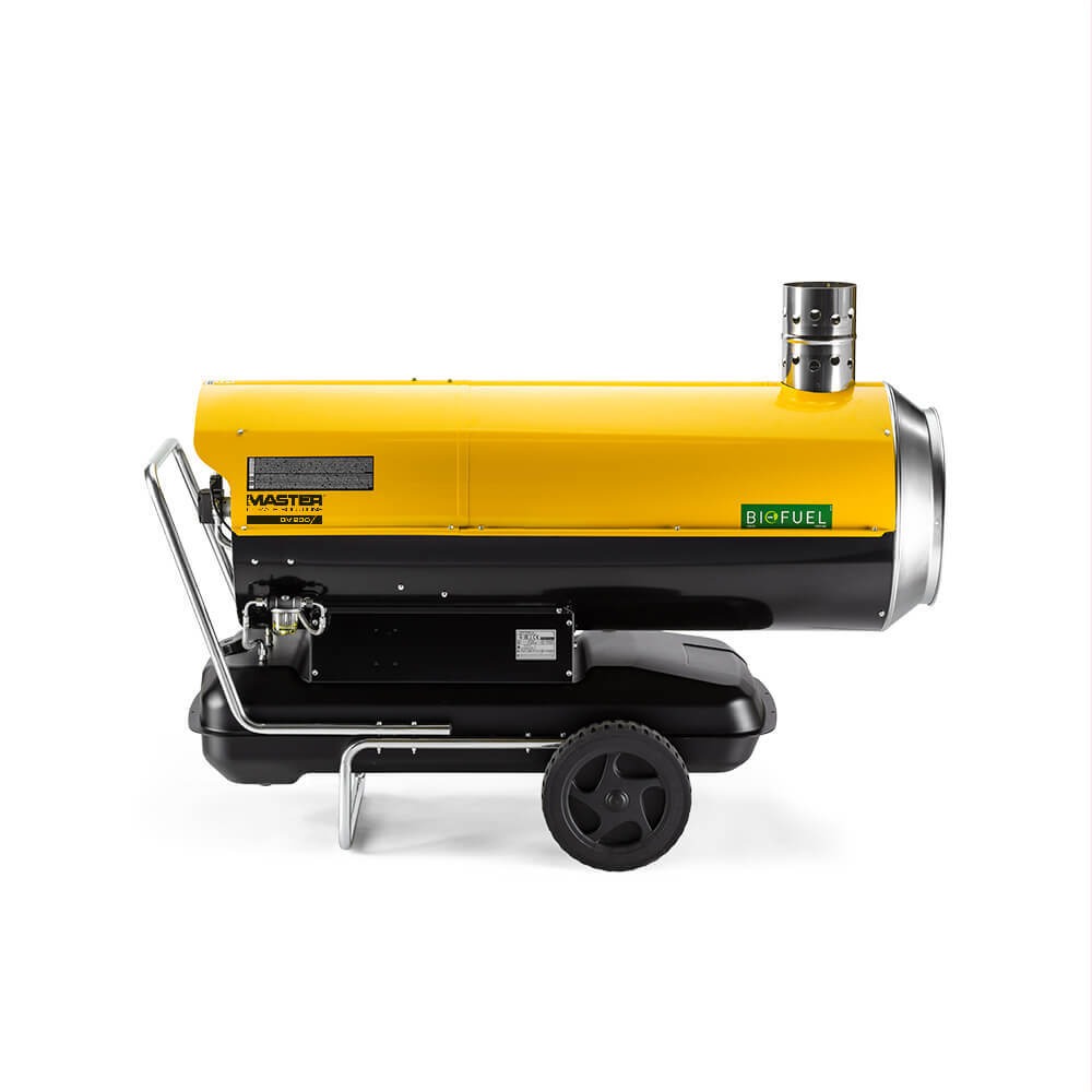 Chauffage air pulsé mobile au fuel MASTER 85 kW combustion indirecte Ex HPV85 SOVELOR - BV290
