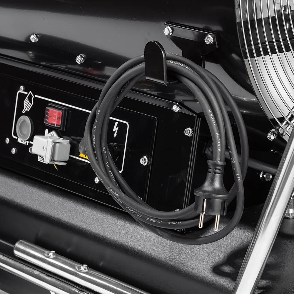 Chauffage air pulsé mobile au fuel MASTER 85 kW combustion indirecte Ex HPV85 SOVELOR - BV290