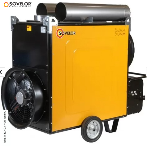Chauffage fioul à air pulsé SOVELOR - MAGNUM 235