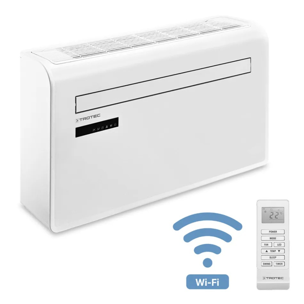 Climatiseur mural avec fonction de chauffage - TROTEC - PAC-W 2650 SH