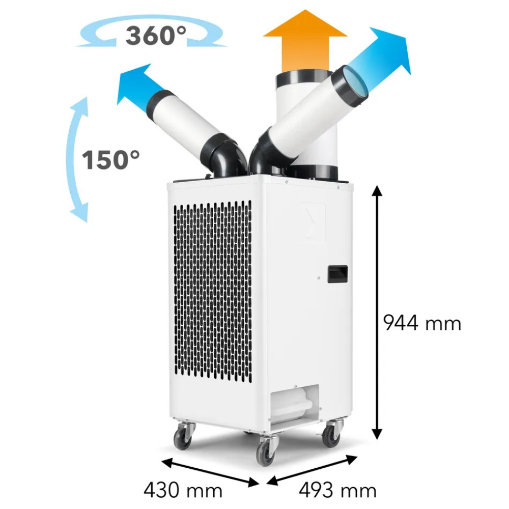 Climatiseur Spotcool pour climatisation localisée - TROTEC - PTA3500 SP