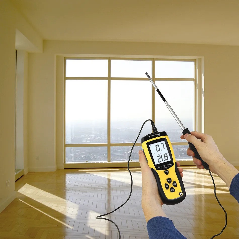 Anémomètre thermique à sonde rigide - TROTEC - TA300