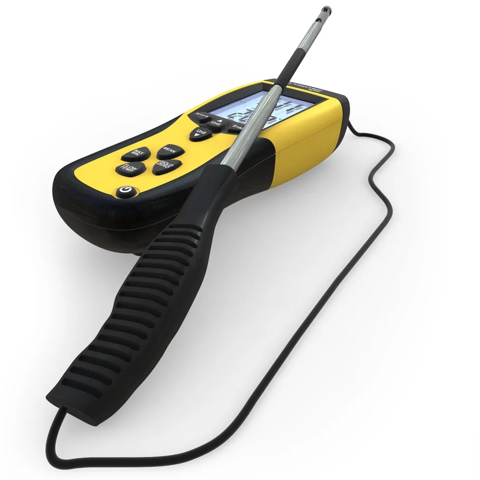 Anémomètre thermique à sonde rigide - TROTEC - TA300