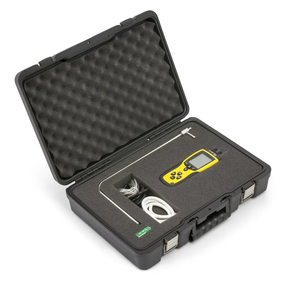 Anémomètre à tube de Pitot avec certificat d'étalonnage TROTEC - TA400