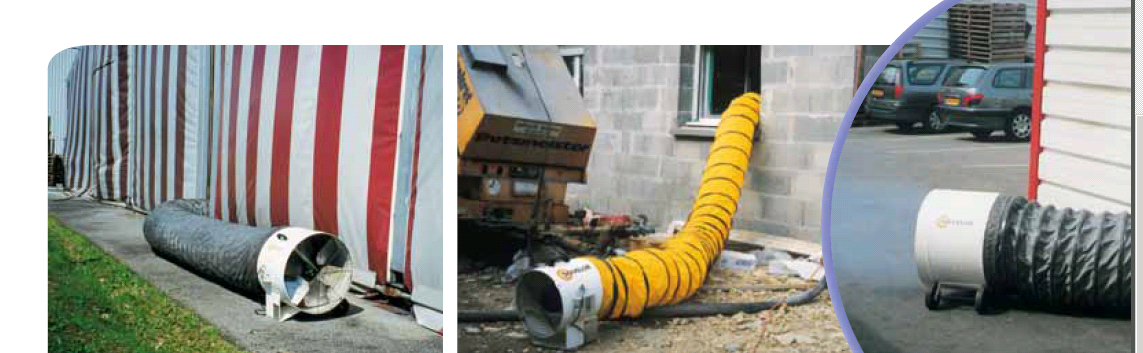 VENTILATEUR EXTRACTEUR HELICOIDE MOBILE SOVELOR SUR ROUES DIAMETRE 600 -V603