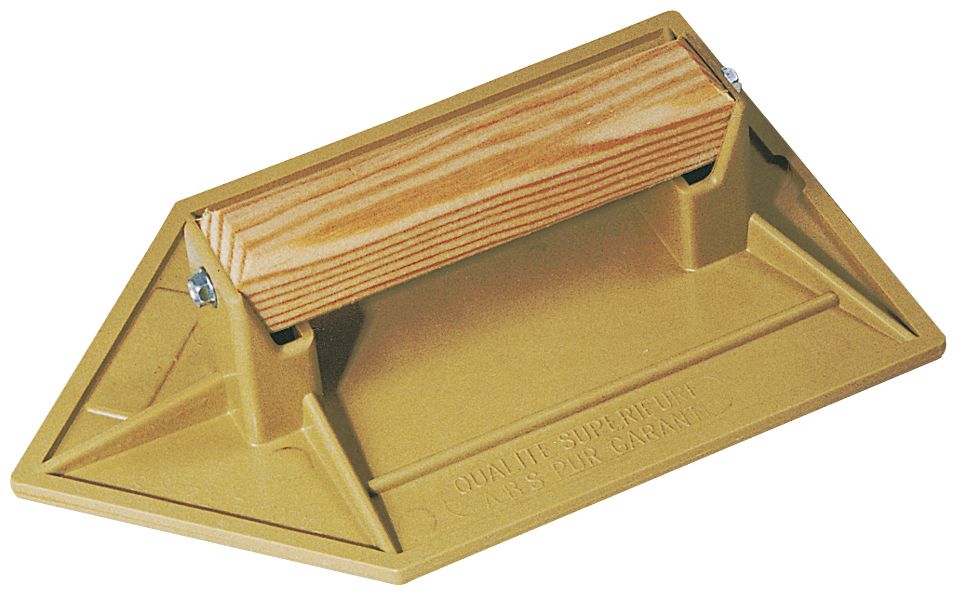 TALOCHE ABS 14 x 8CM POINTUE JAUNE TALIAPLAST- 300107