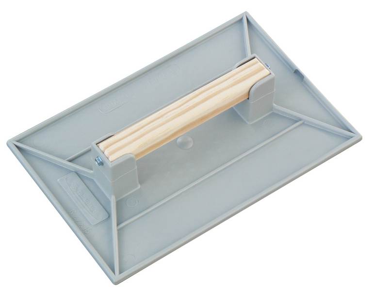 TALOCHE PS 27x18CM RECTANGLE GRISE TALIAPLAST - 300202