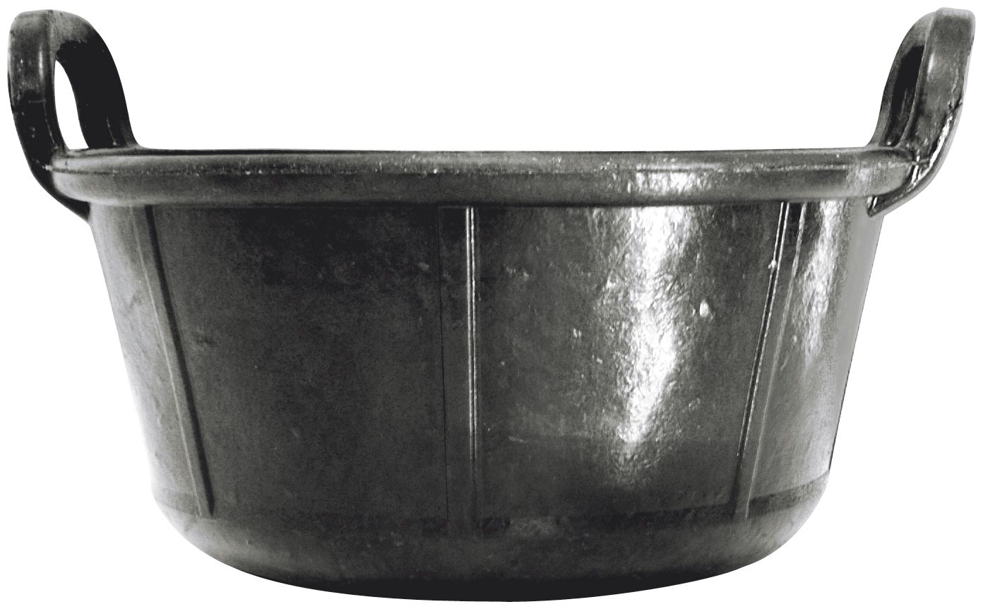 AUGE TALIAPLAST 18 LITRES CAOUTCHOUC 'CARBONERA' -320216