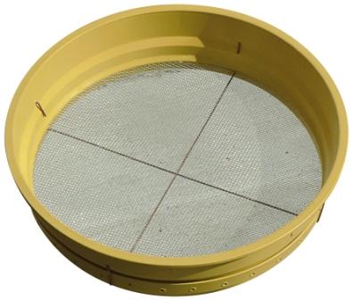 Tamis plastique ' tamiplast' renforcé TALIAPLAST pour professionnel N°6-370602