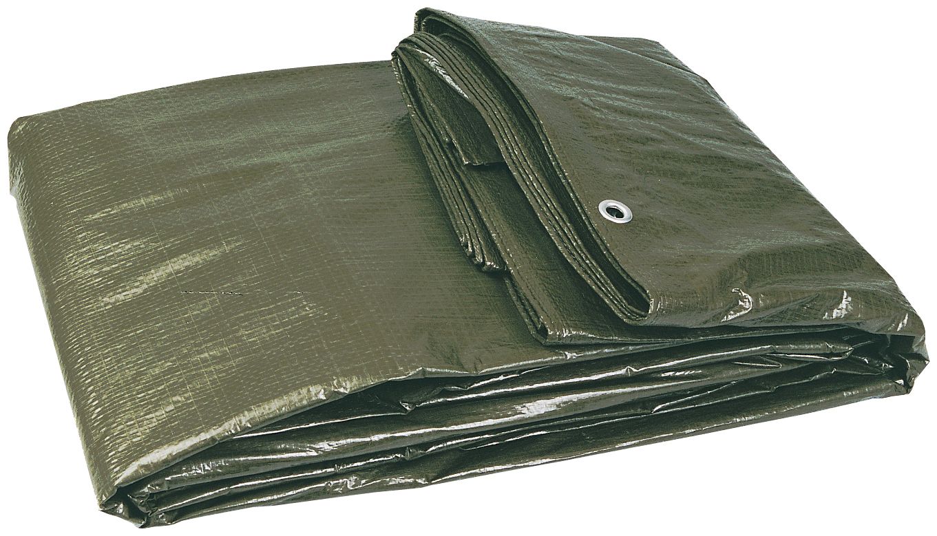 BACHE PLASTIQUE TALIAPLAST 5X8M RENFORCEE (120 G/M2 ENV.) - 390107