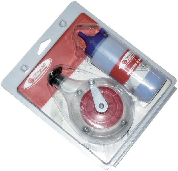 LOT TRACAGE CORDEAU + POUDRE A TRACER BLEUE 140G TALIAPLAST - 400087