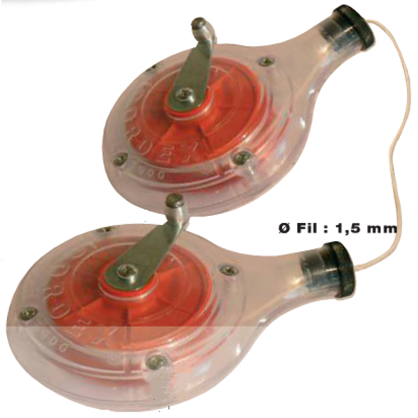 CORDEAU TALIAPLAST CORDEX DOUBLE POUR CHARPENTIER 30M - 400411