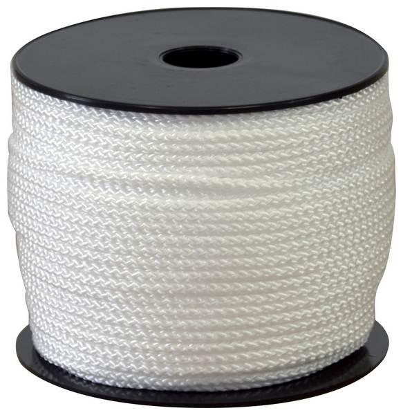 CORDEAU POLYPRO TRESSE BLANC 100M FIL 4MM TALIAPLAST - 400533