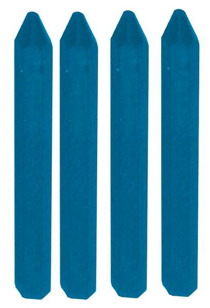 CRAIES BLEUES HEXAGONALES X4 L.120MM TALIAPLAST - 400966