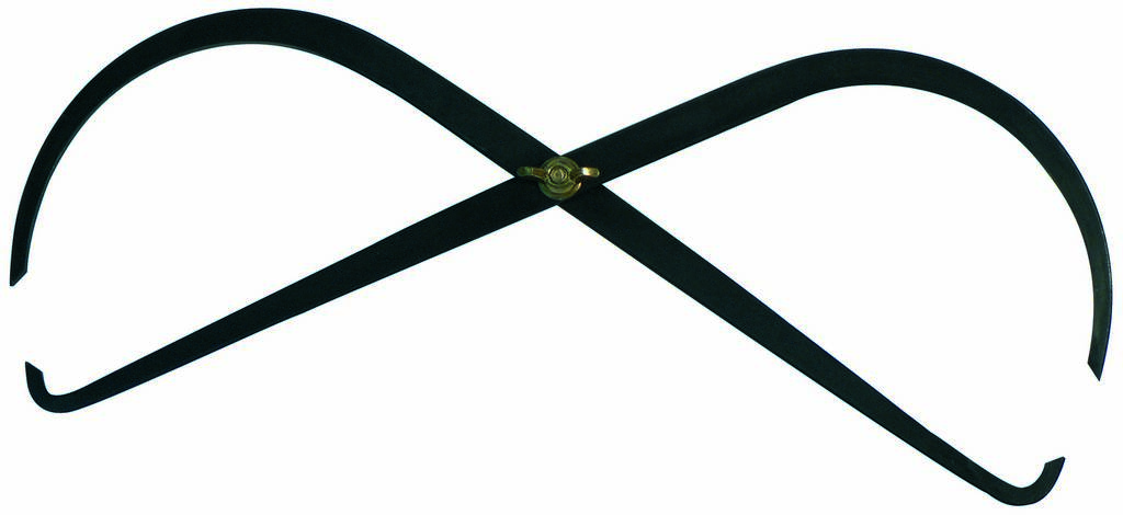 COMPAS CRAVATE 250MM ACIER BRUNI TALIAPLAST - 406701