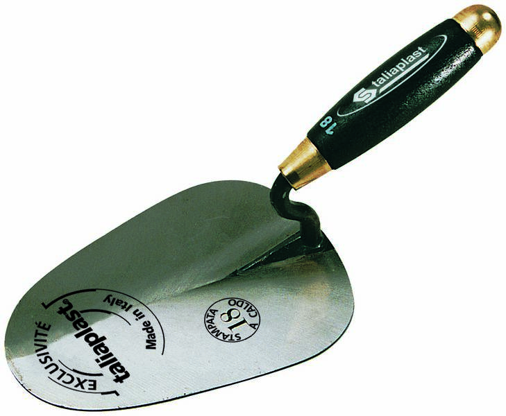 TRUELLE A BRIQUETER 18CM MANCHE BOIS TALIAPLAST - 430703